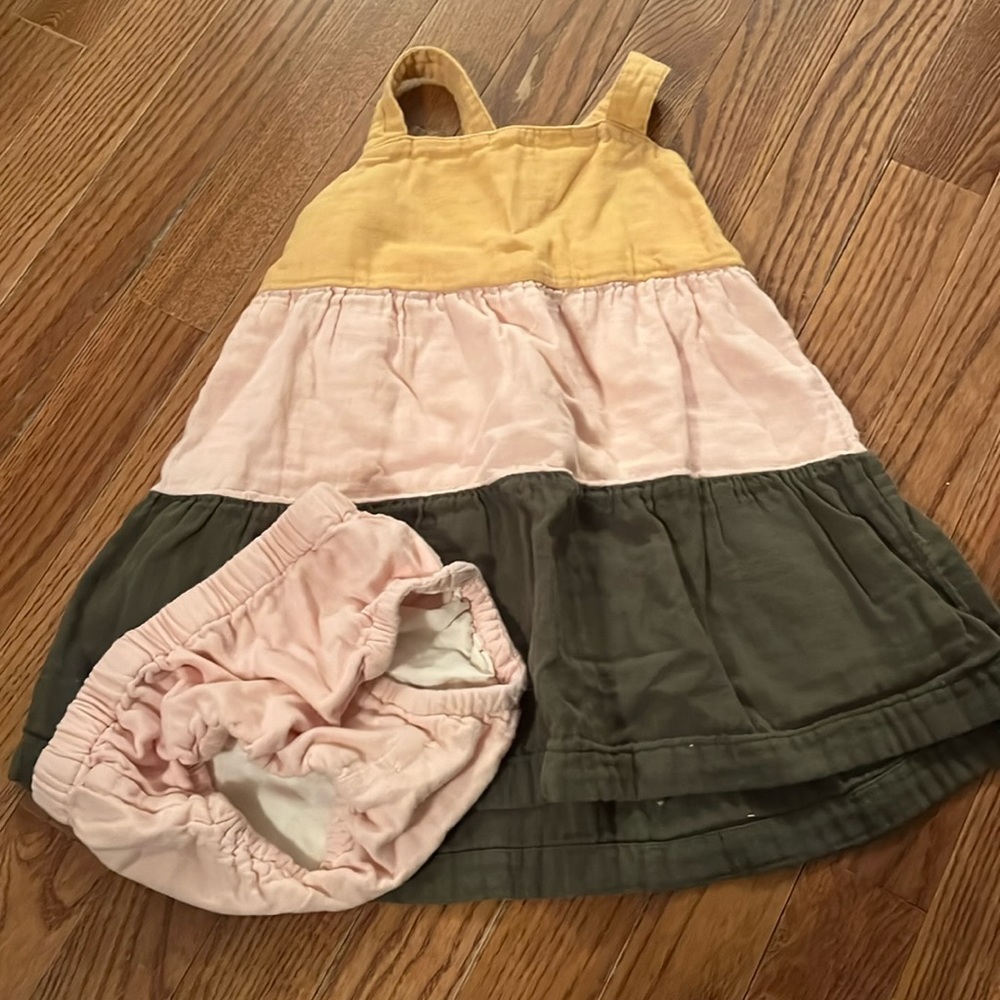 EUC Hanna Andersson summer dress set